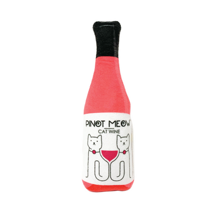 Giant Cat Wine Purring Catnip Kicker Cat Toy