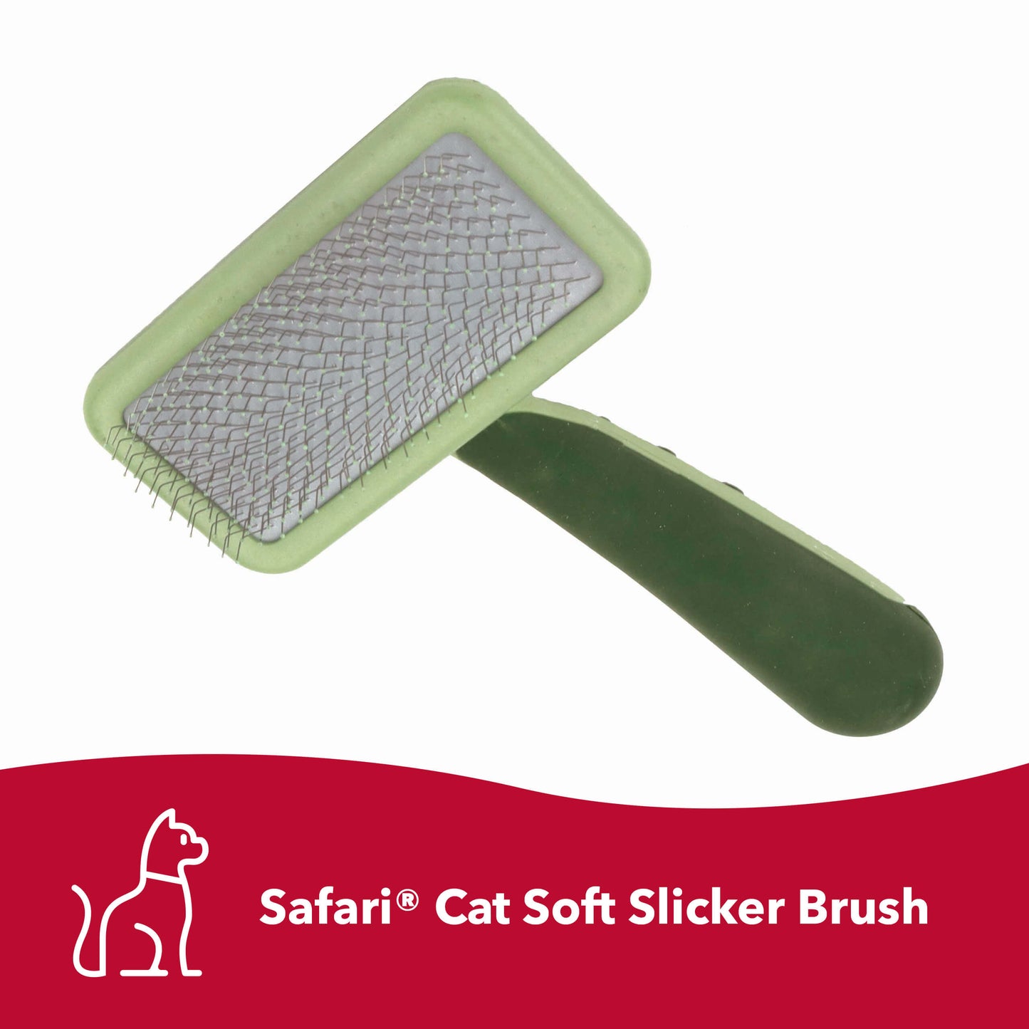 Safari Cat Soft Slicker Brush