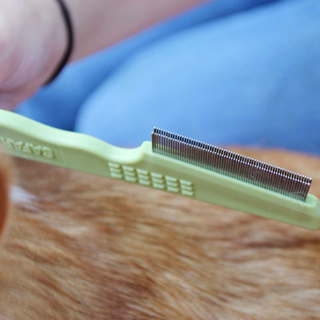 Safari Dog Double Row of Teeth Flea Comb