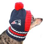 NFL Knit Pet Hat - New England Patriots