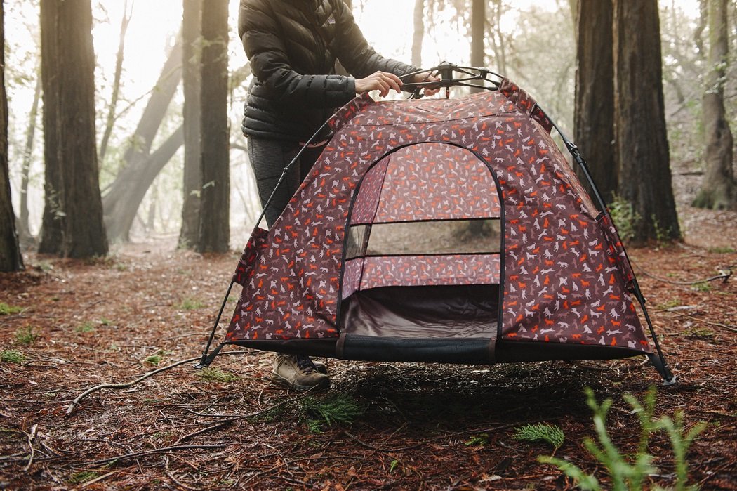 Outdoor Dog Tent - Mocha