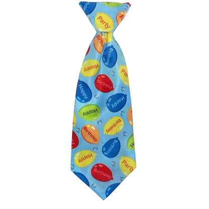 Party Time Blue Neck Tie