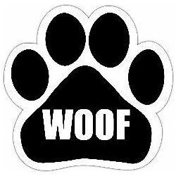 Car Magnet - Woof