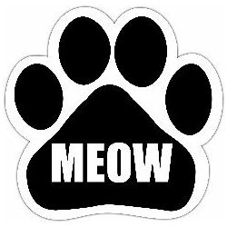 Car Magnet - Meow