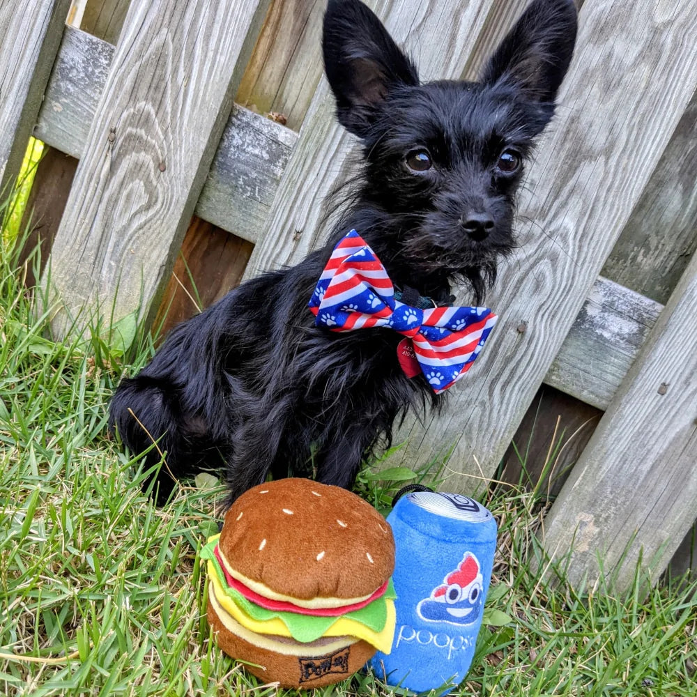 Paws & Stripes Bow Tie