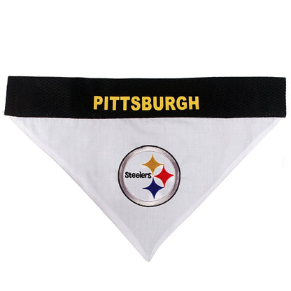 Pittsburgh Steelers NFL Reversible Dog Bandana