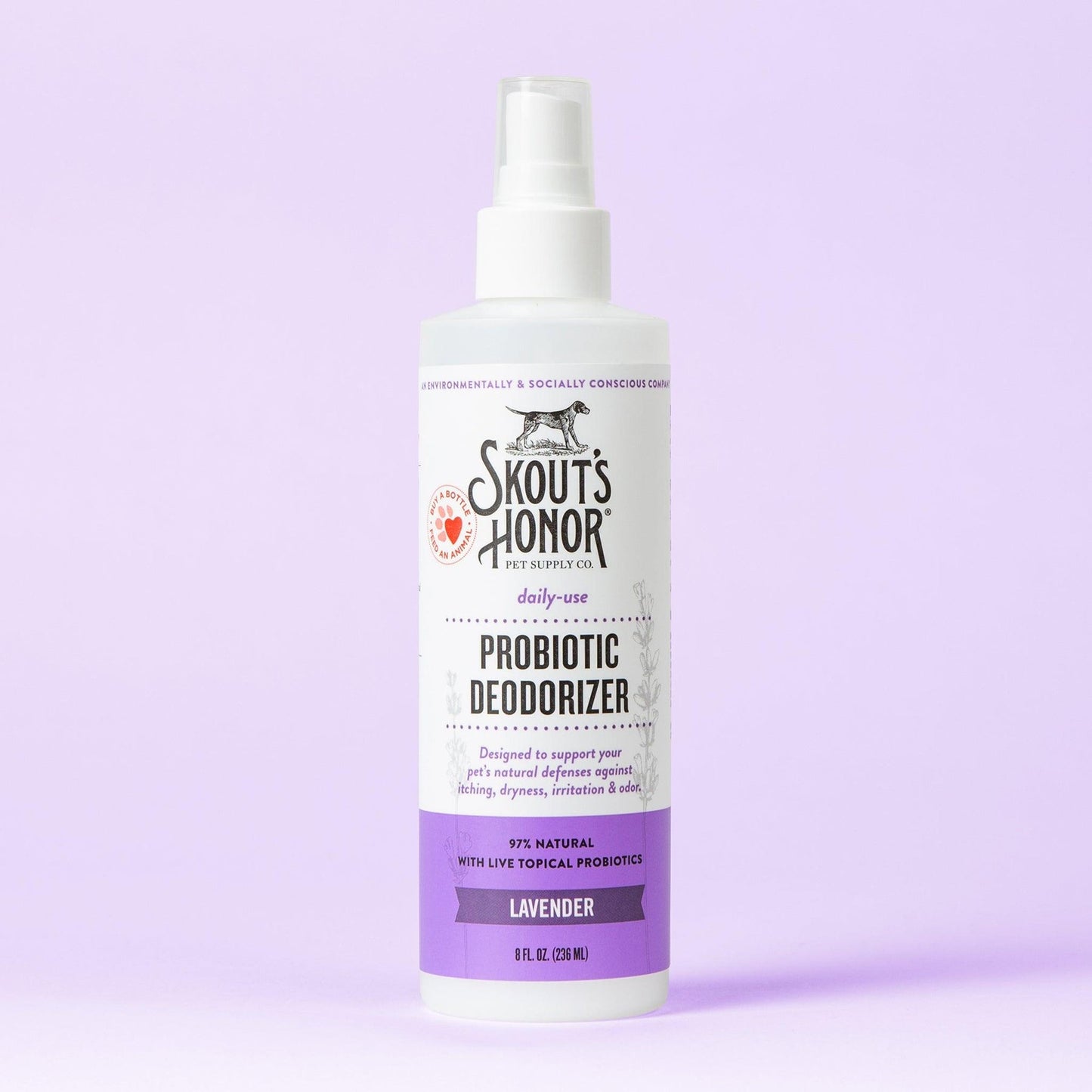 Skout's Honor Probiotic Deodorizer Lavender (8oz)