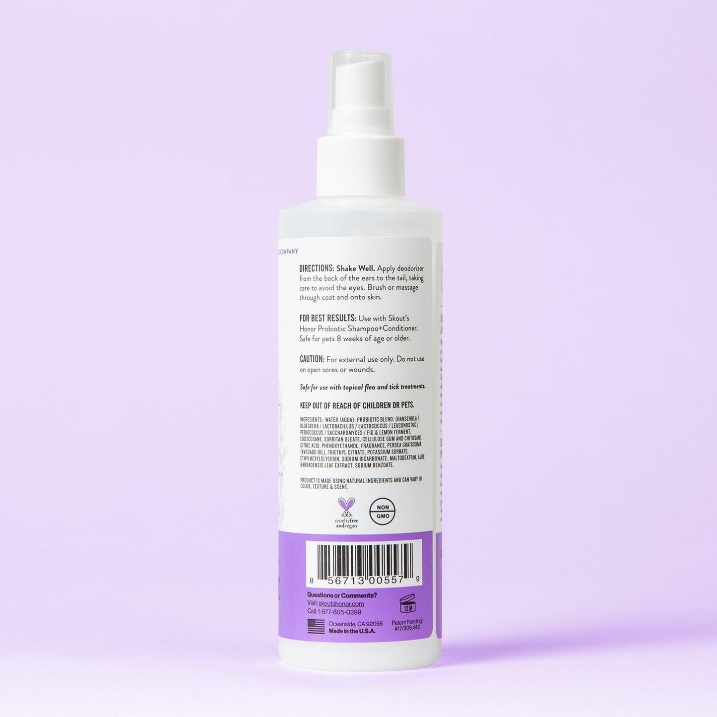 Skout's Honor Probiotic Deodorizer Lavender (8oz)