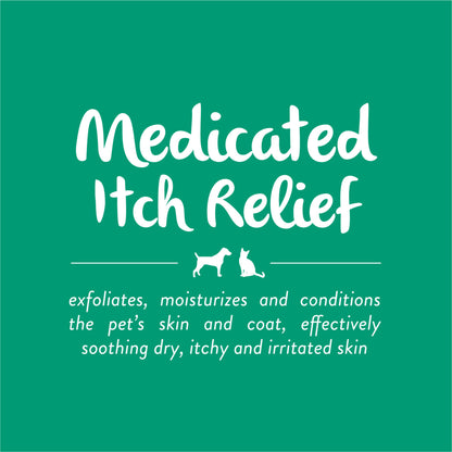 Tropiclean Oatmeal & Tea Tree Medicated Itch Relief Shampoo