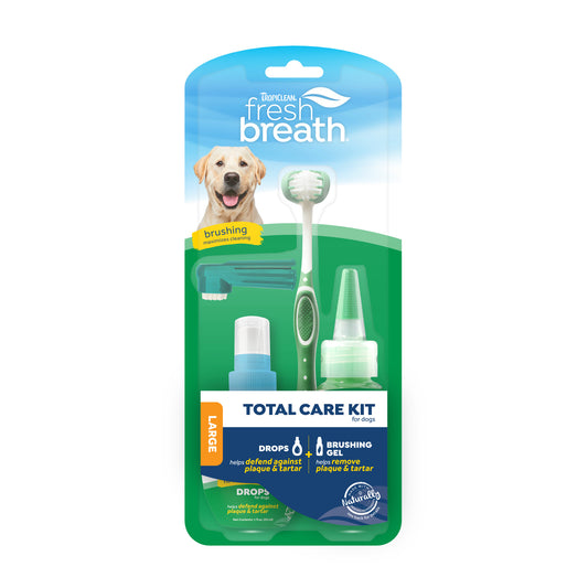 TropiClean Fresh Breath Oral Total Care Kit