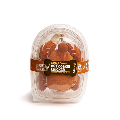 Rotisserie Chicken Dog Toy