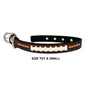 NFL Chicago Bears Football Leather Dog Collar