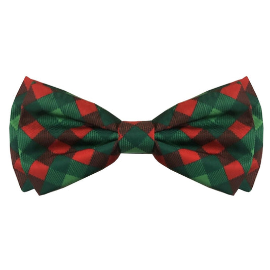 Scottish Check Bow Tie