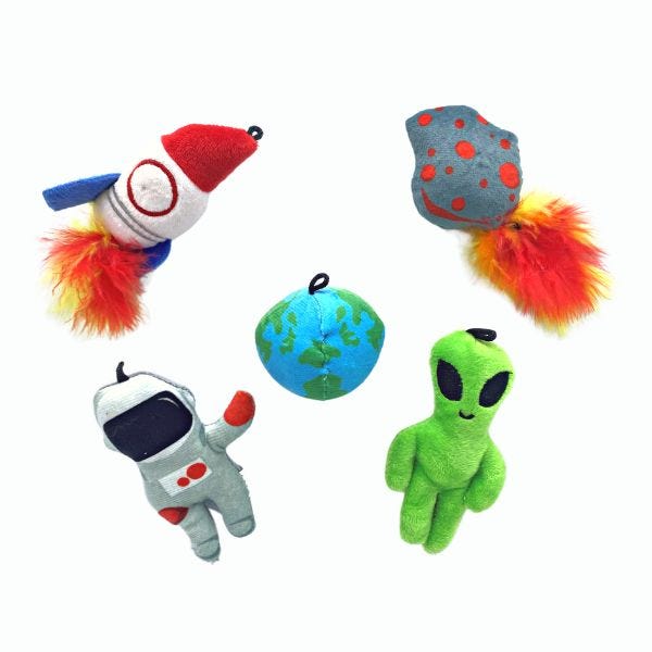 Fabcat Outer Space Toy