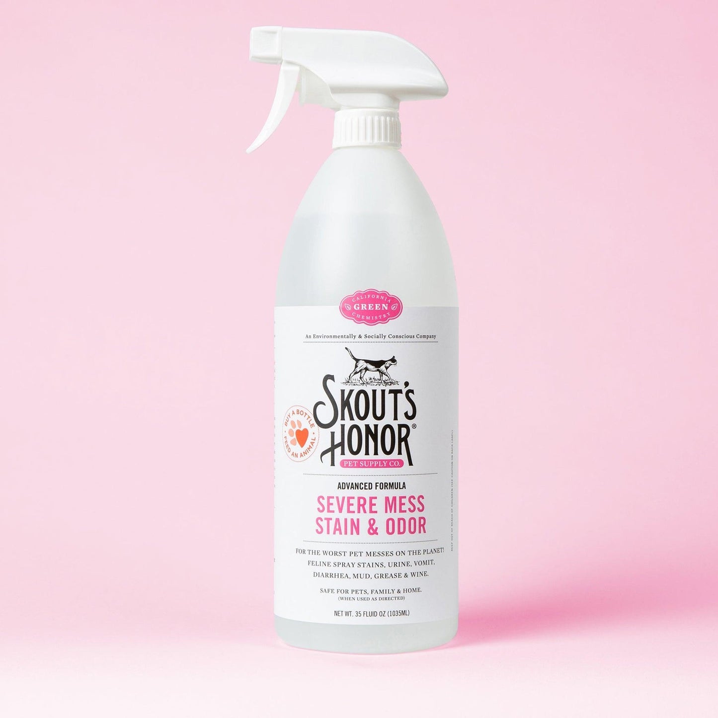 Skout Honor Cat Stain & Odor Severe Mess Advance Formula