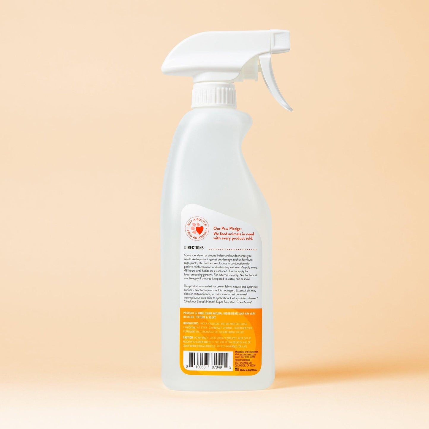 Skout's Honor Dog Stay Off Spray 28oz.