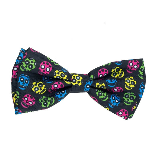 Sugar Skull Bow Tie