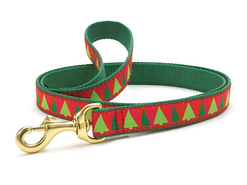 Christmas Festive Trees Dog Lead