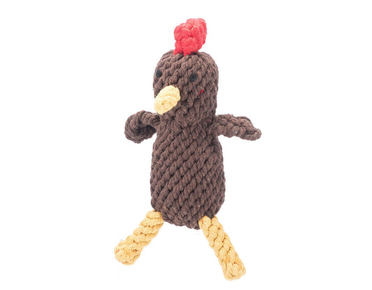 RANDALL THE ROOSTER ROPE DOG TOY