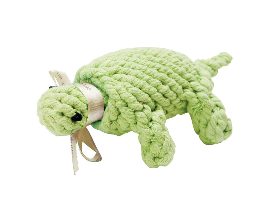 Ted The Turtle Rope Dog Toy