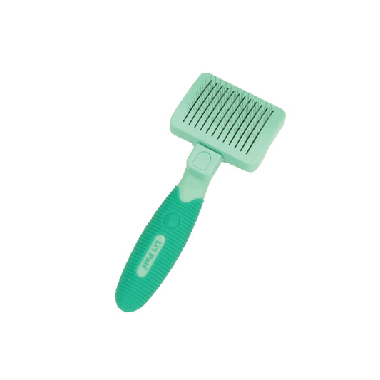 Li'l Pals Self Cleaning Dog Slicker Brush