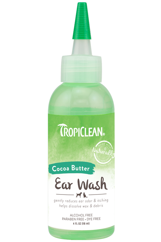 TropiClean Alcohol-Free Ear Wash 4oz