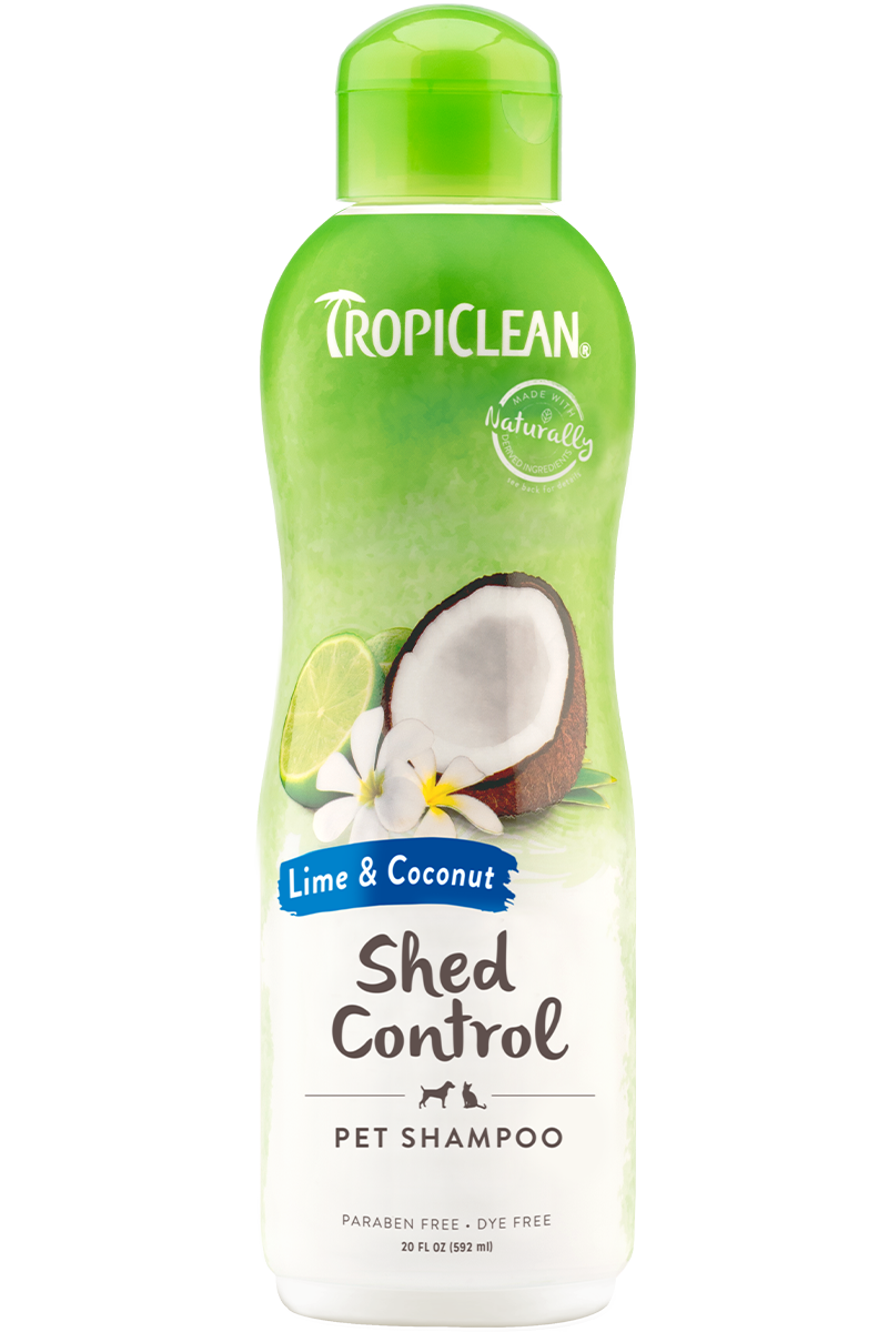 TropiClean Lime & Coconut Pet Shampoo (Reduce Shedding)