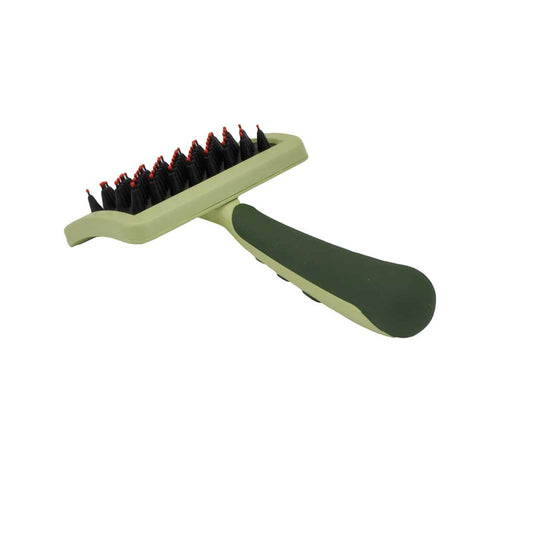 Safari Nylon Coated Tip Dog Brush for Shorthaired Breeds