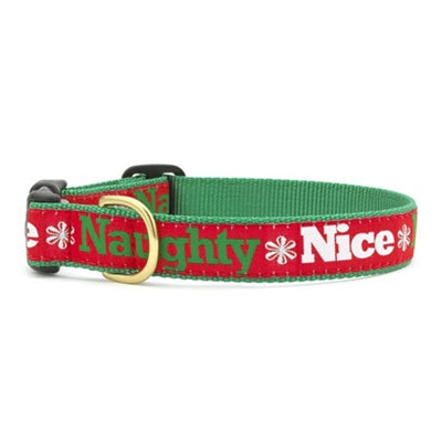 Naughty and Nice Dog Collar