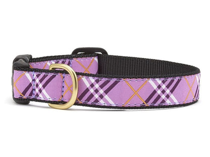 Lavender Lattice Dog Collar