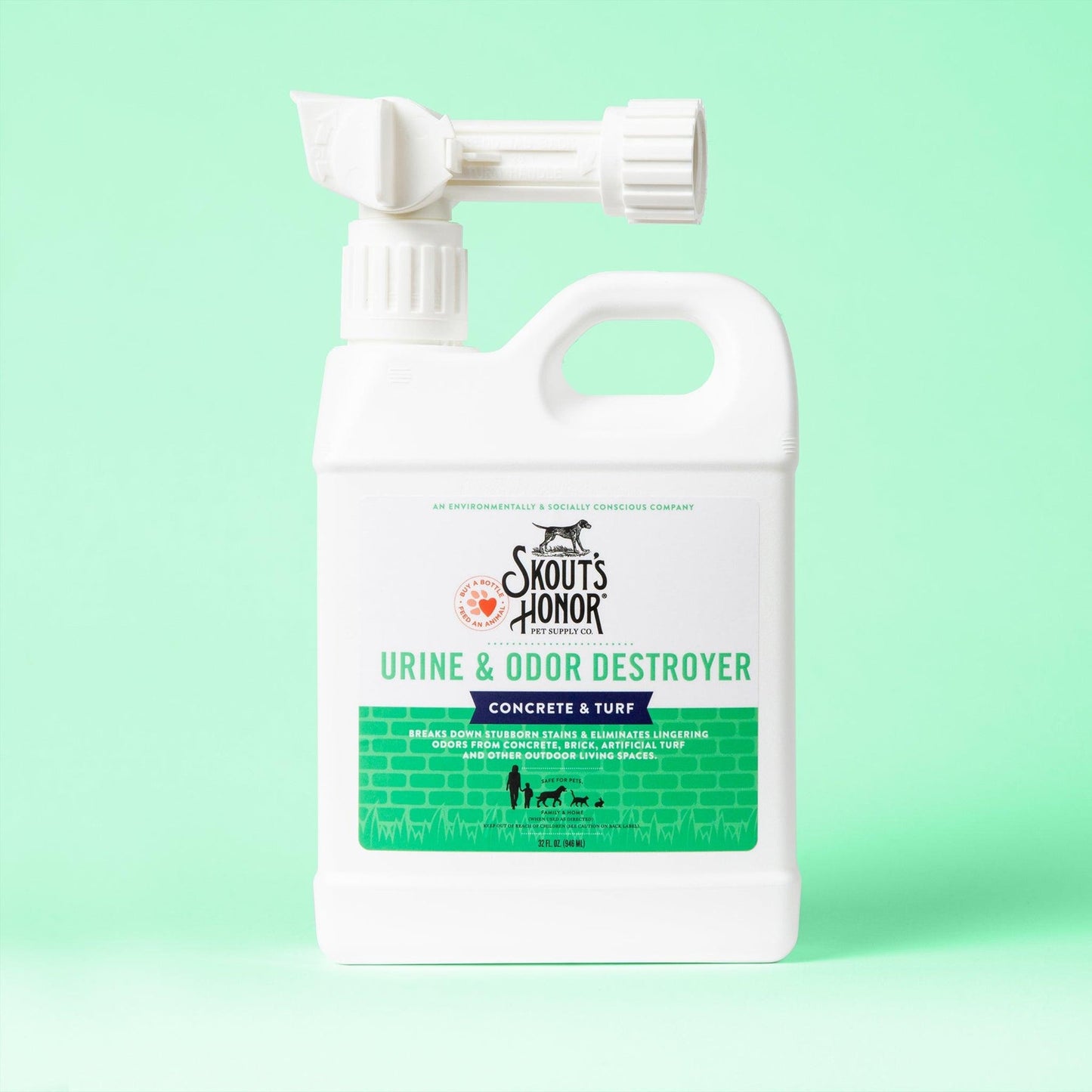 Skout's Honor Urine & Odor Destroyer - Concrete & Turf 32oz
