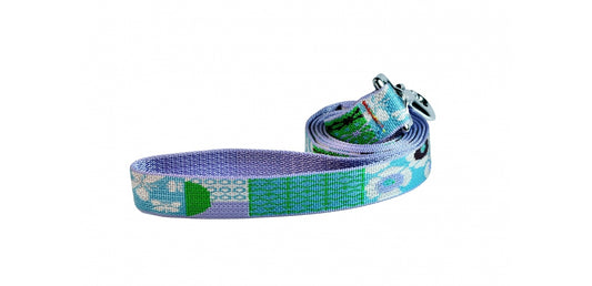 Les Mâtins Coquins Dog Leash - Vintage Purple