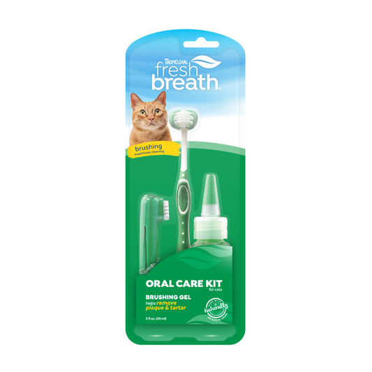 Tropiclean Oral Care Kit for Cats