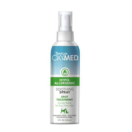 TropiClean OxyMed Hypo-Allergenic Soothing Spray
